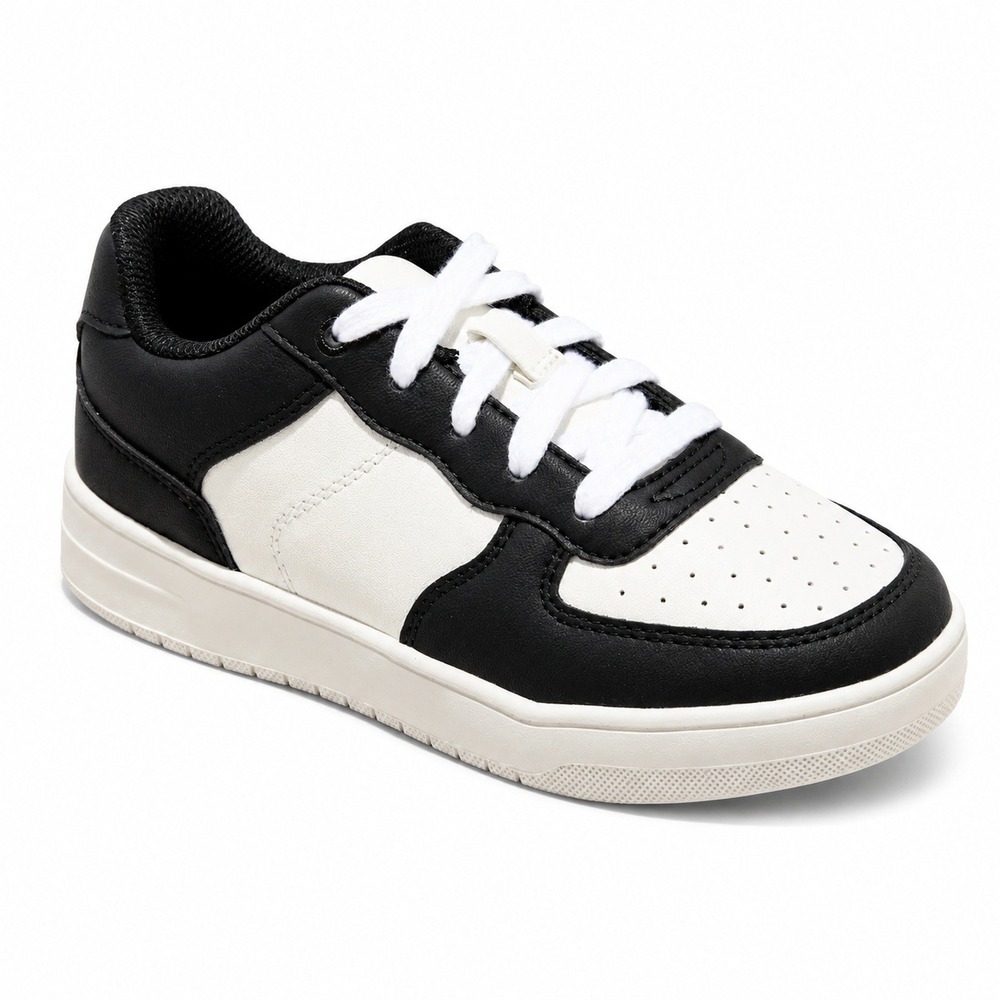 Little Boy Benni Court‎ Sneakers by art class Black White Size 3 New With Tags